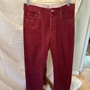 Vintage Levi’s 401s | Red Denim Jeans